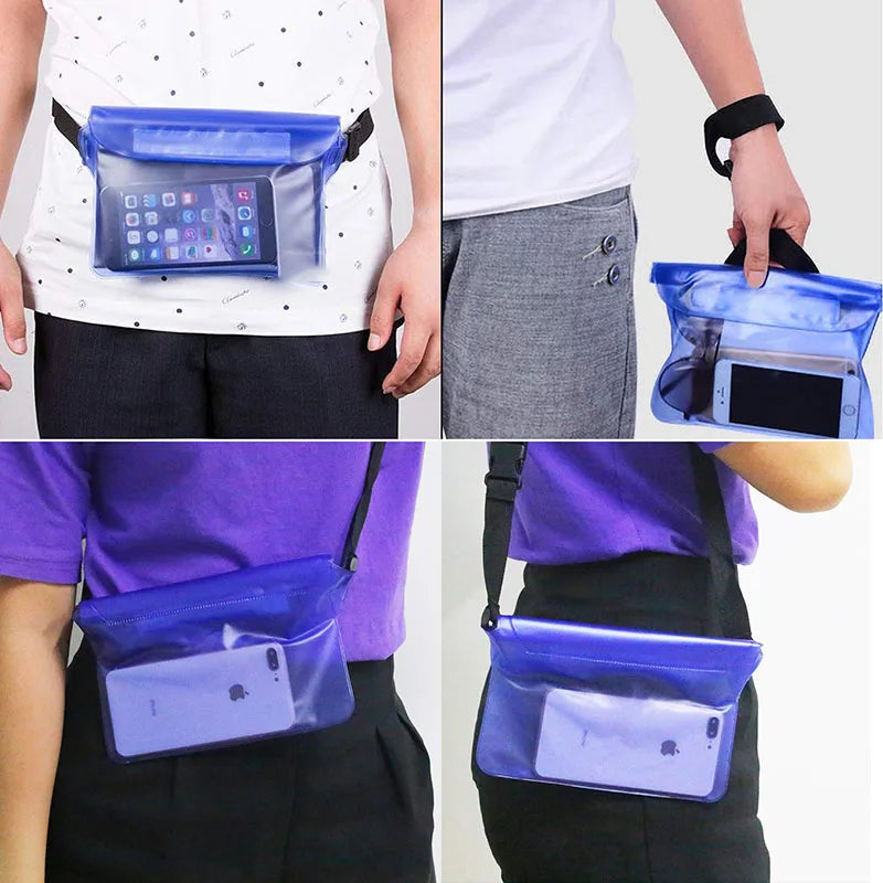 Pochette Étanche Téléphone — Protection Plage & Piscine IPX8