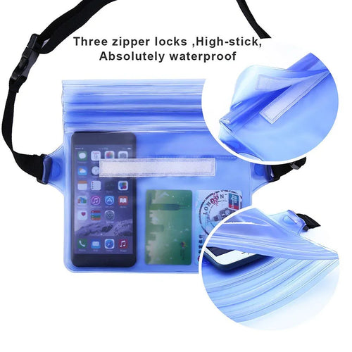 Pochette Étanche Téléphone — Protection Plage & Piscine IPX8