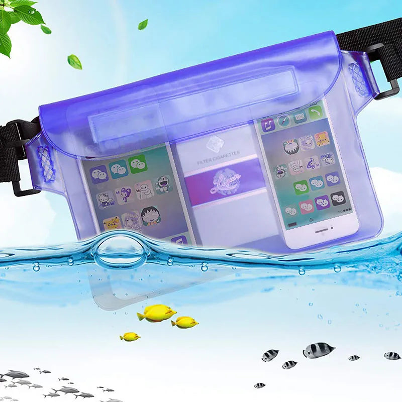 Pochette Étanche Téléphone — Protection Plage & Piscine IPX8