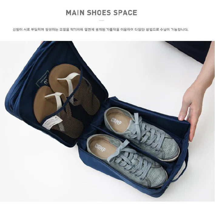 Sac à Chaussures de Voyage — Rangement Portable Multifonction