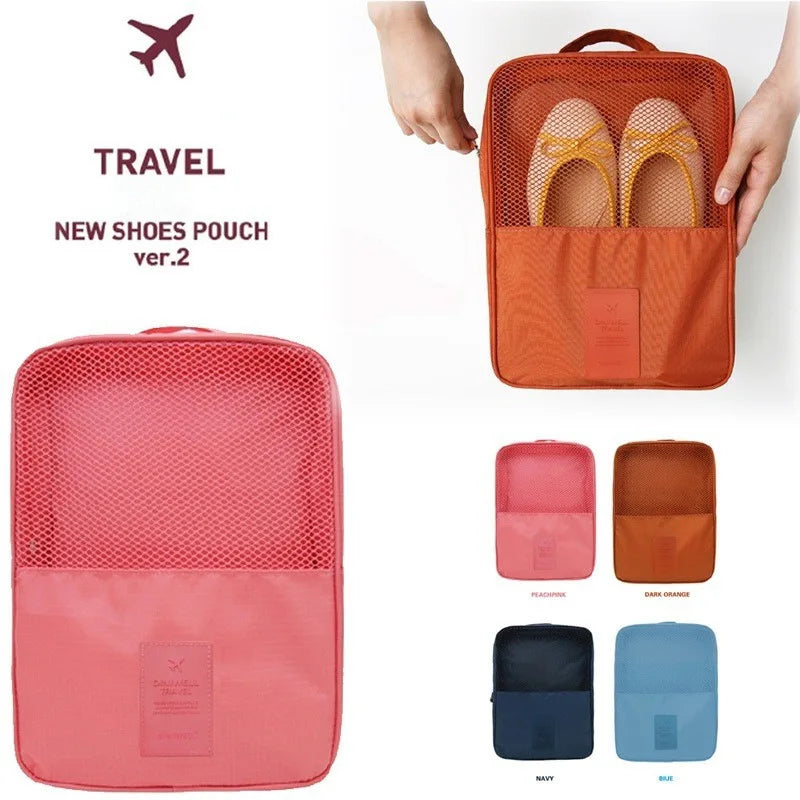 Sac à Chaussures de Voyage — Rangement Portable Multifonction