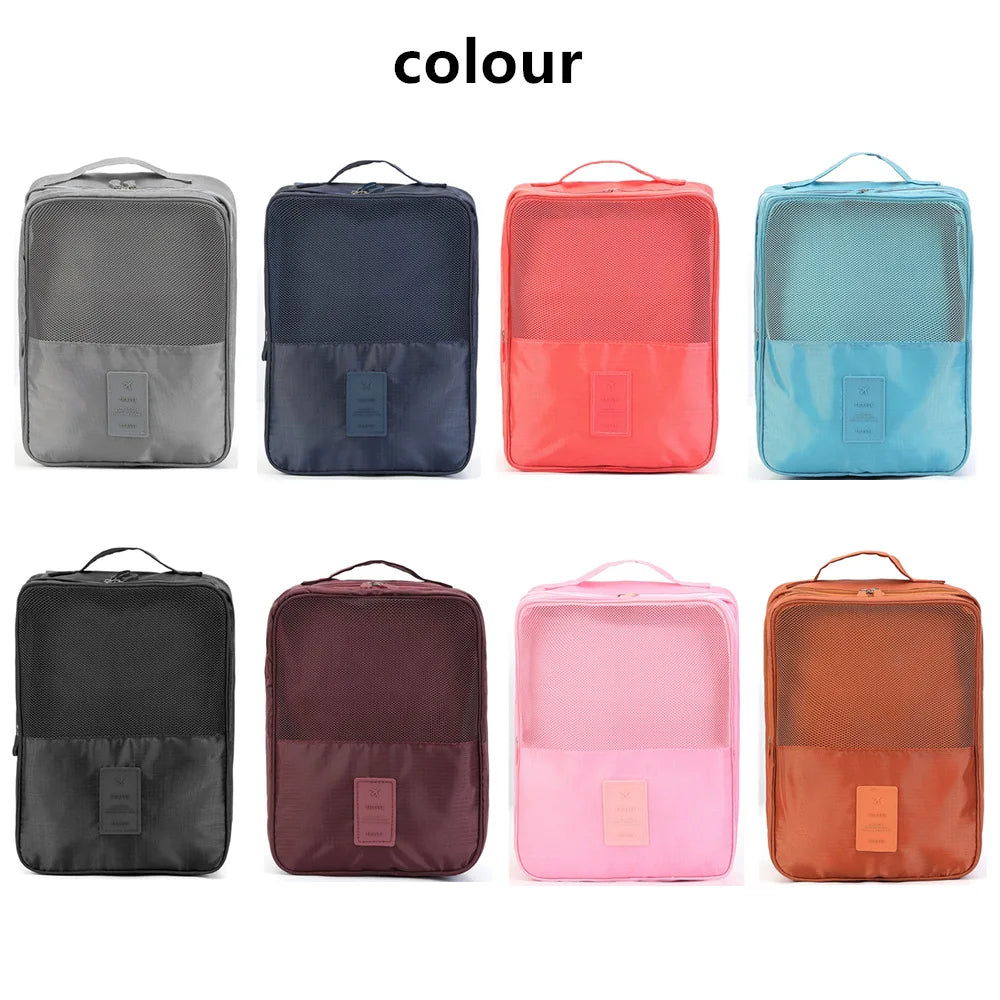 Sac à Chaussures de Voyage — Rangement Portable Multifonction