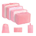 Kit organisation valise cubes compressibles voyage