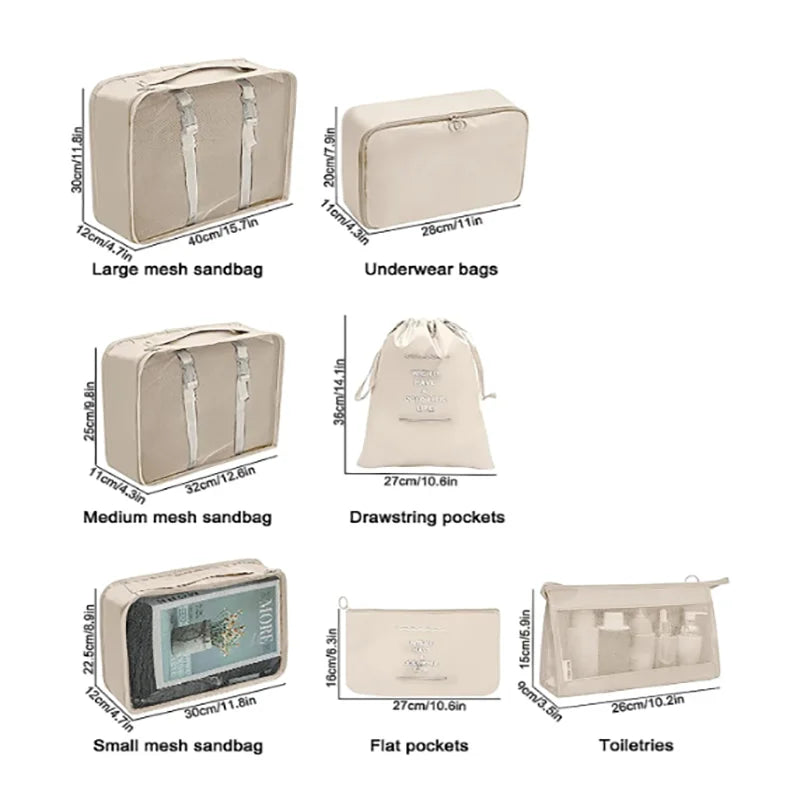 Kit Organisation Valise — Voyage Léger, Valise Parfaite
