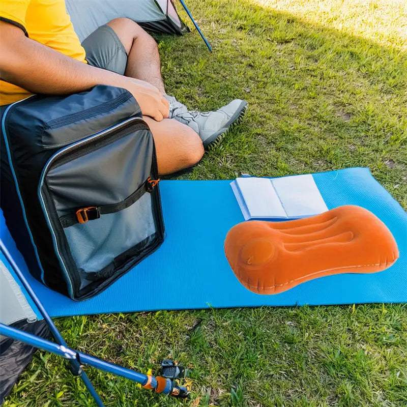 Coussin de Voyage Compact — Confort Mémoire de Forme