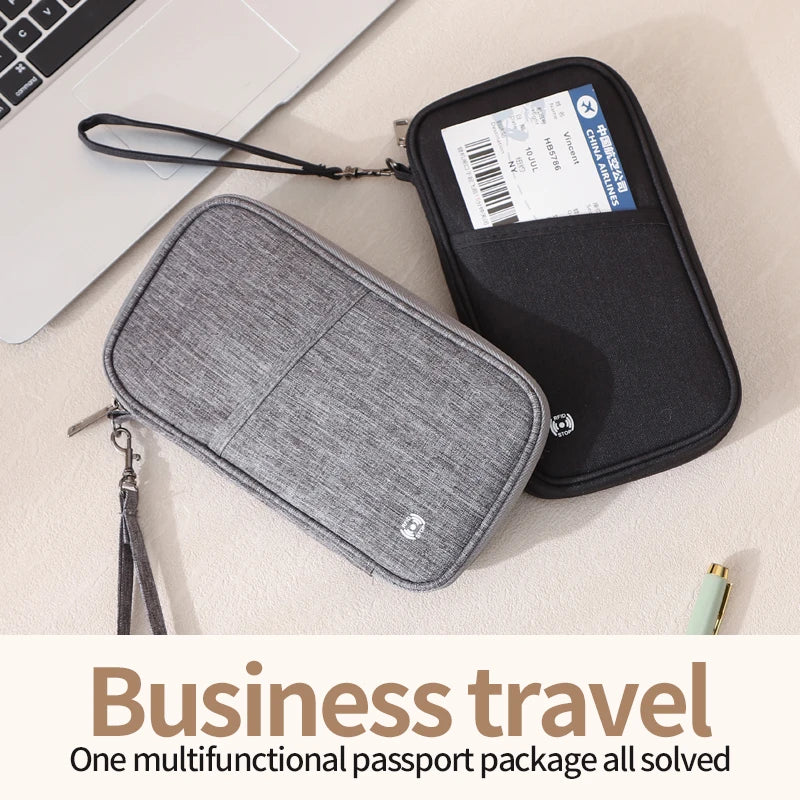 Pochette passeport documents protection RFID voyage