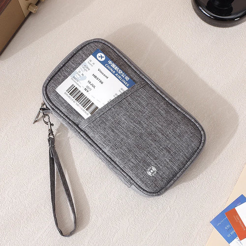 Pochette passeport documents protection RFID voyage